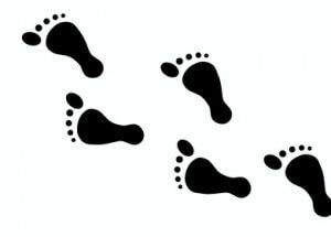 footprints