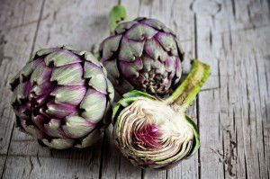 fresh artichokes