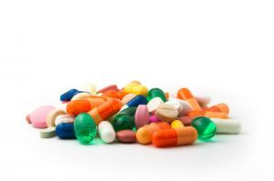 Colorful pills