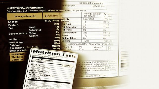 Nutrition facts