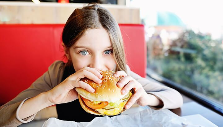 Kids Eating Junk Can Cause Apathy