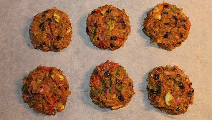 Sweet potato burger patties to reduce cancer risk