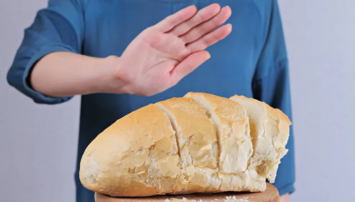 Cutting out gluten can help reduce inflammation and depression.